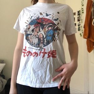 studio ghibli graphic tee
